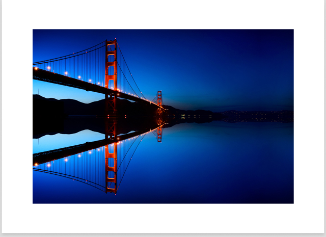 Golden Gate Reflection