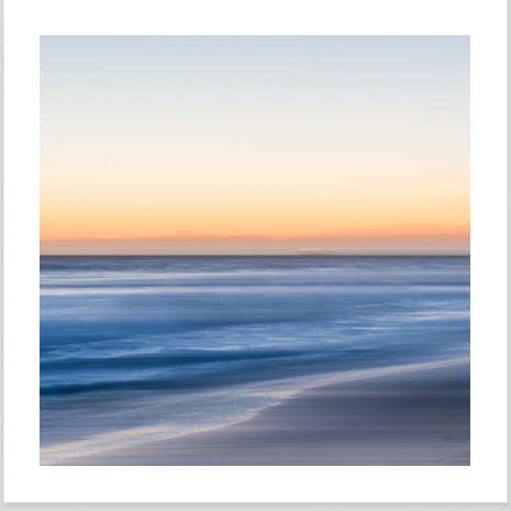 A fine art abstract landscape photograph